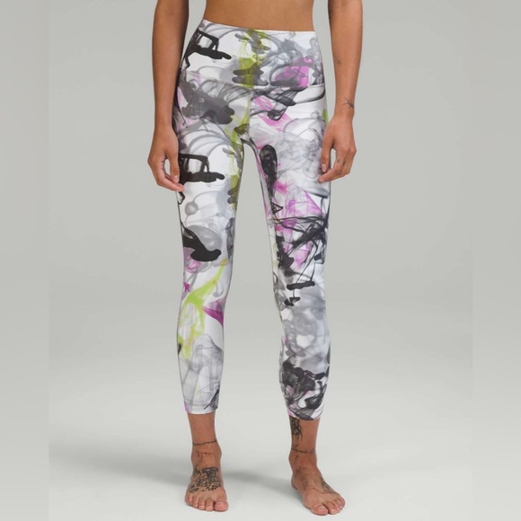 NWT lululemon align tights unicorn throwback 25” (size 6) - Picture 1 of 10